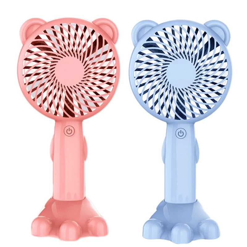 

Handheld Fan Super Mini Personal Fan With Rechargeable Battery Operated And 3 Adjustable Speed Desktop Air Cooler