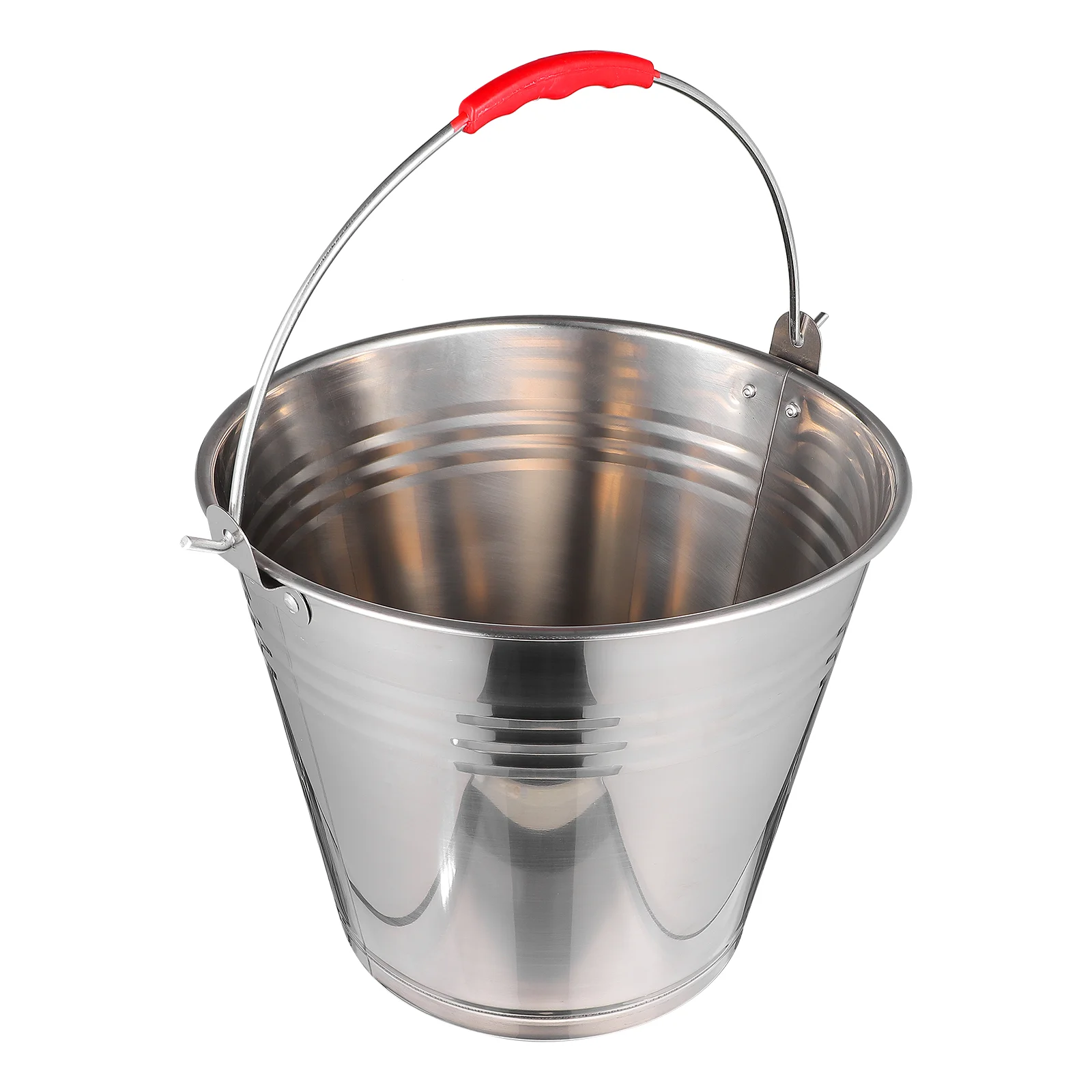 

Ведро для льда из нержавеющей стали, большая емкость, многофункциональный держатель для молока