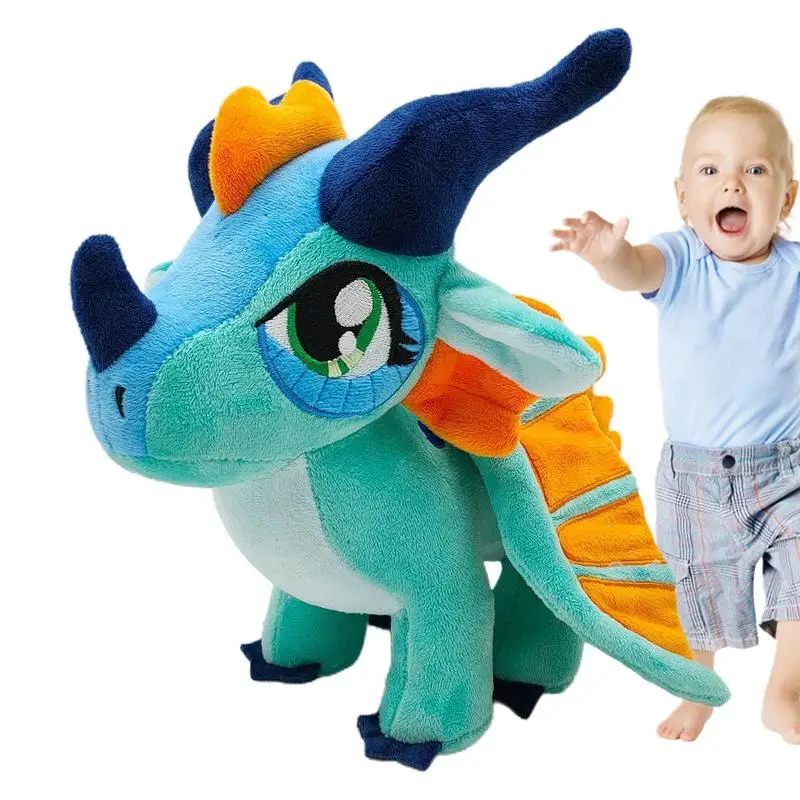 

Cute Wings Of Dragon Plush Toys 30cm Soft Stuffed Anime Dinos Flying Wings Dragons Plushies Dolls Birthday Gift For Boys