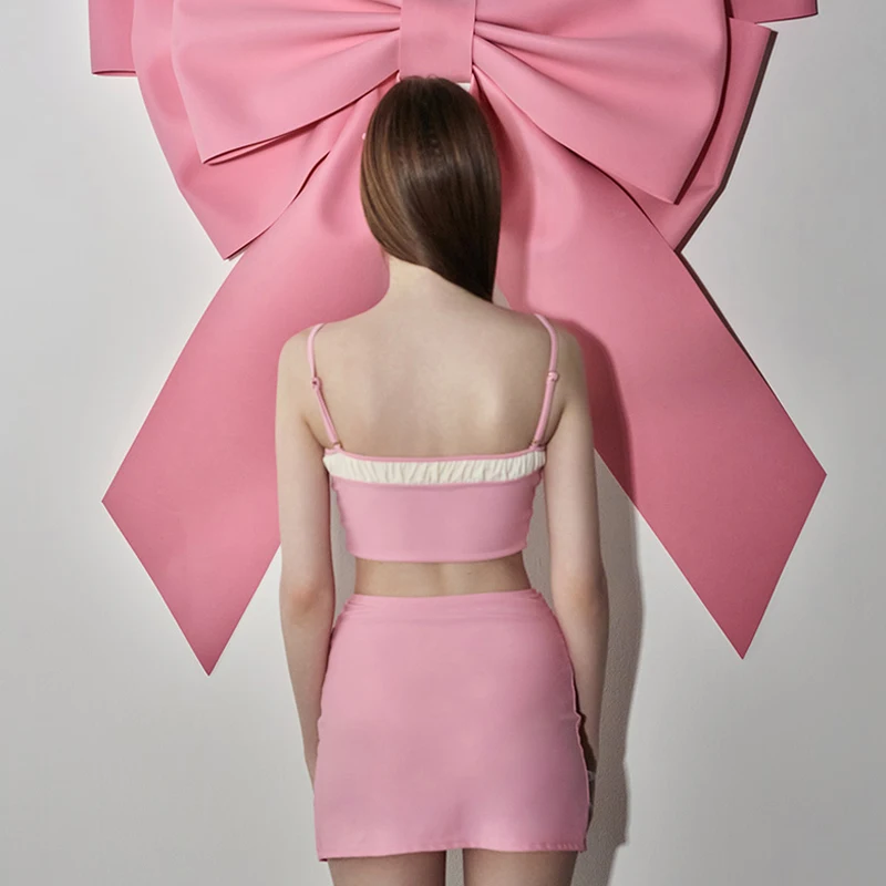 Сексуальное бикини с высокой талией женский купальник открытыми плечами