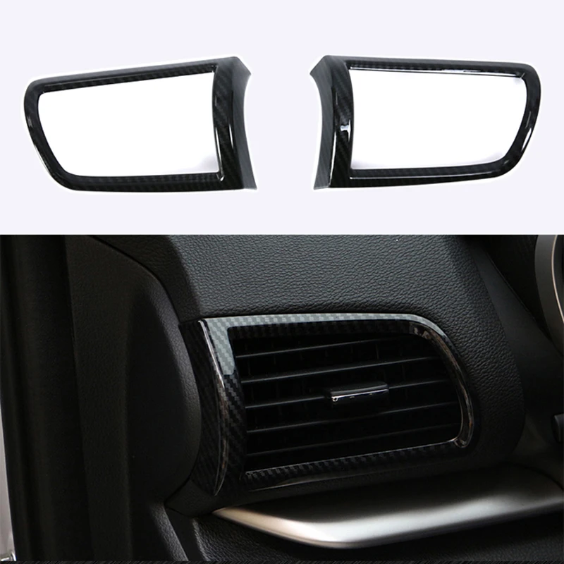 

Carbon Fiber Dashboard Side Air Vent Cover Surrounds For Mitsubishi Eclipse Cross 2018 2019 2020 2021 2022 Accessories