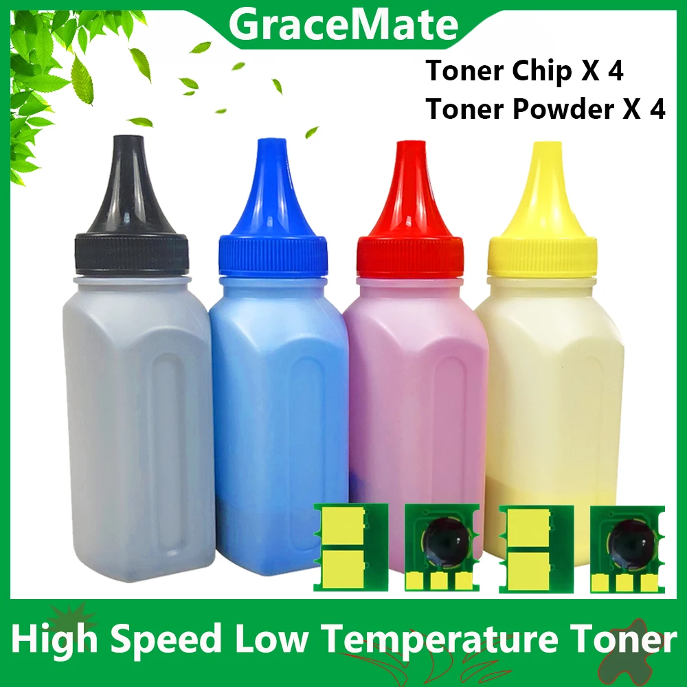 Фото Совместимый тонер-порошок CB540A CB540 540 CB541A CB542A CB543A 125A для HP Color LaserJet CP1215 CP1515n CP1518n CM1312 CM1312nfi №1