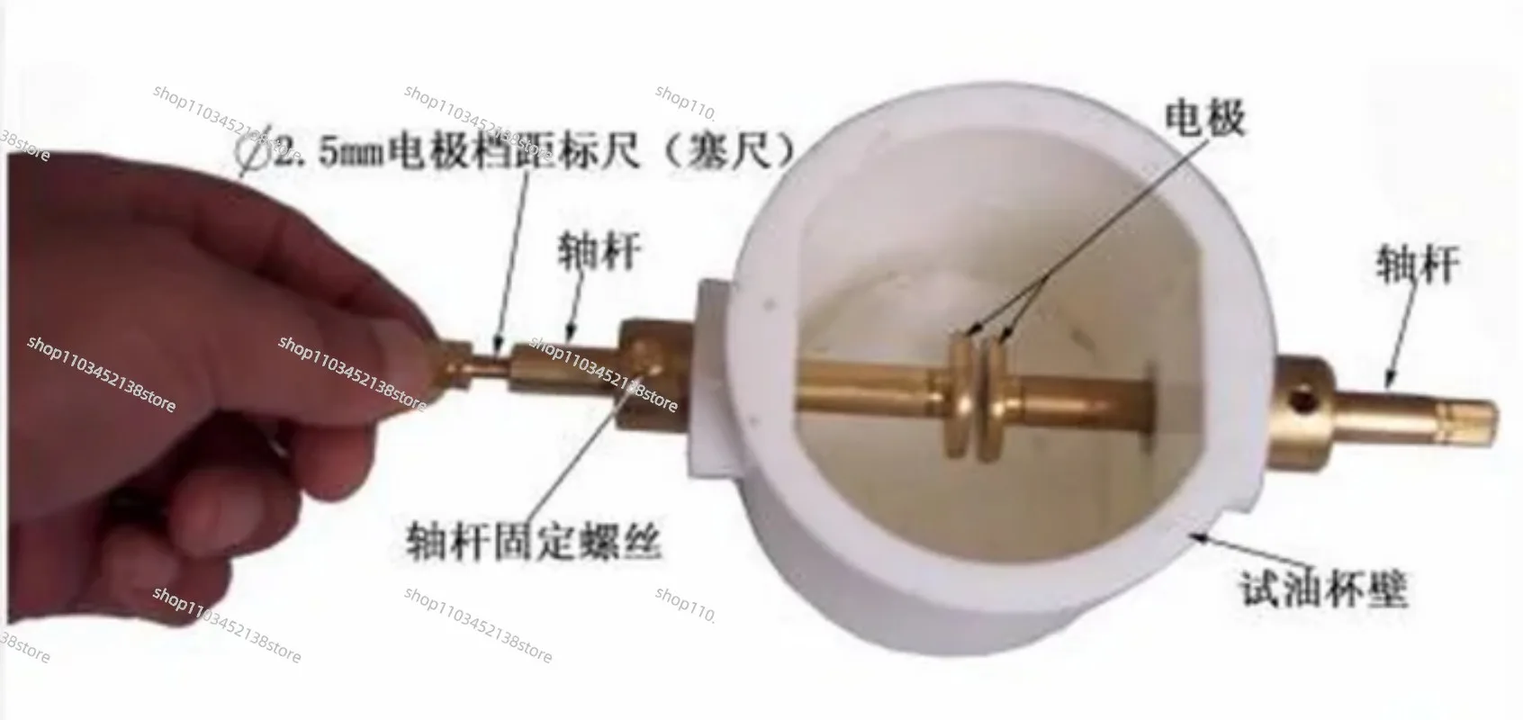 Изоляционная масляная чашка для испытания на напряжение тестер выдерживаемого
