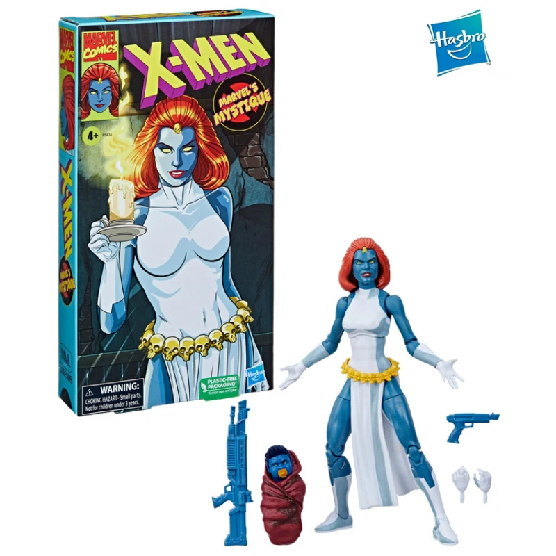 

Hasbro Marvel легенды Мистика комиксы Ver 6 дюймов экшн-фигурки комиксов игрушки куклы модель ПВХ Коллекционная модель куклы