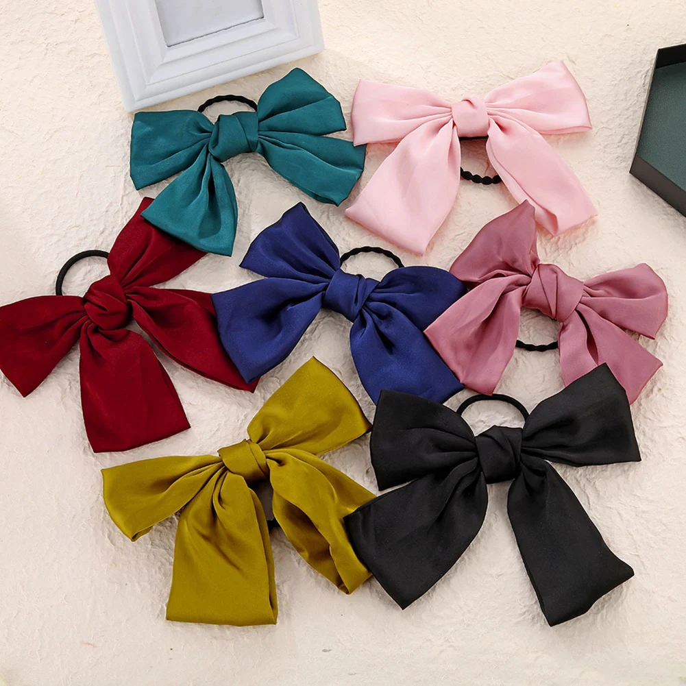 

2022 New Arrival Big Bows Headband Fabric Elastic Hair Bands Women Girls Hair Accessories Fashion Korean Hair Ties Accessories