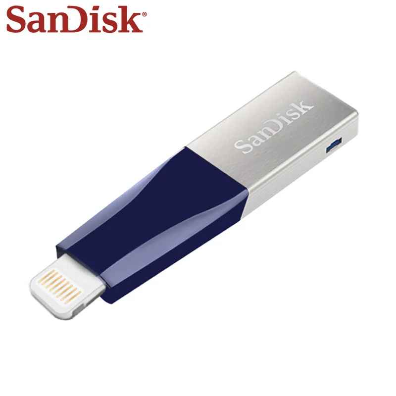 100% Оригинальный SanDisk USB 3 0 i OTG Xpand флэш-накопитель 64 Гб 256 ГБ двойная карта памяти