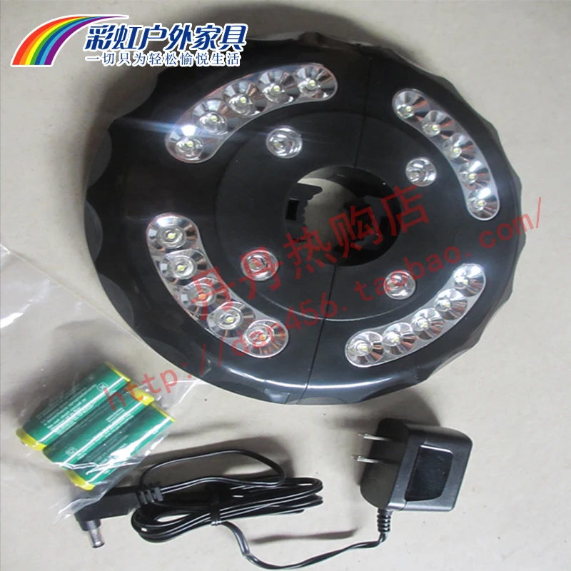 Зонт с банановым покрытием освещение аксессуары для отдыха солнечный зонт