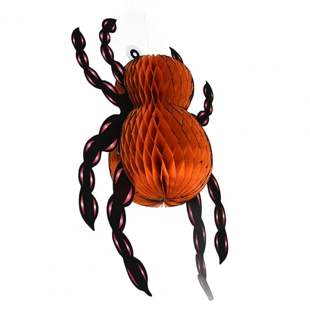 

Hanging Decorations Spooky 3d Spider Honeycomb Decorations for Halloween Parties Festive Hanging Paper Pendants Supplies Pattern