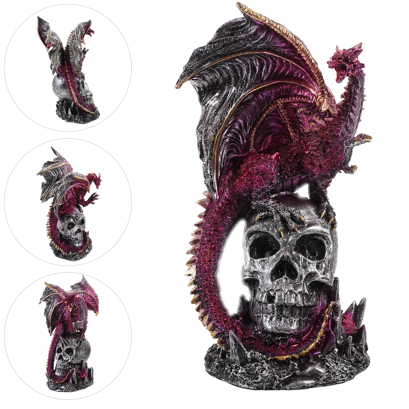 

Household Outdoor Statues Resin Dragon Ornament Monster Sculpture Outdoor Statue