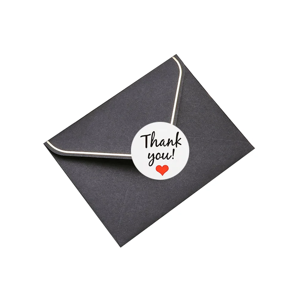 

Stickers Thank You Sticker Star Gift Heart Custom Personalized Gold Roll Label Adhesive Present Packaging Wrapped Hand Tag