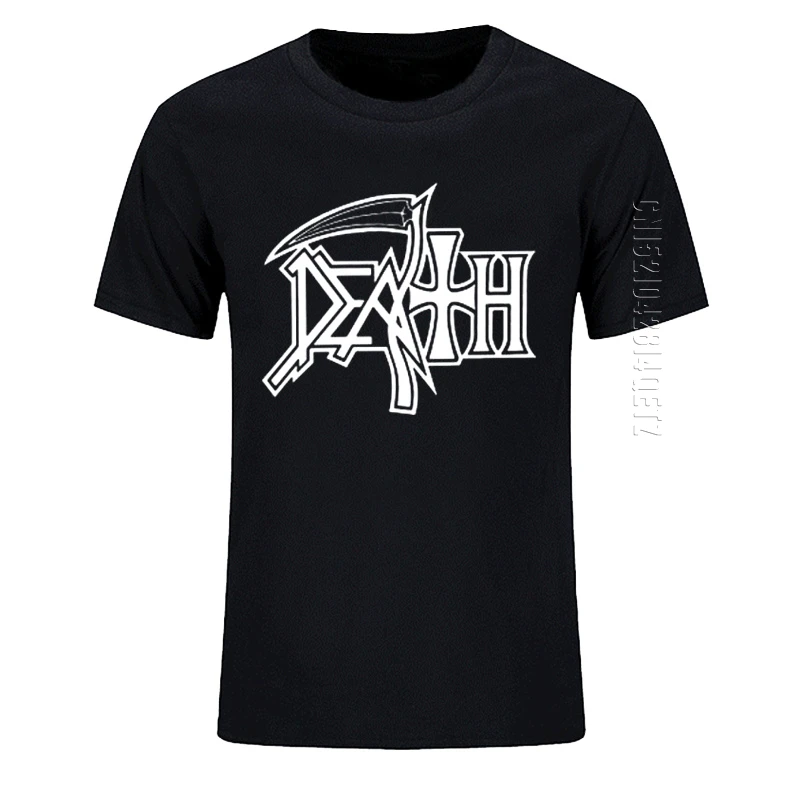 

New DEATH ROCK BAND HEAVY METAL Men T-shirt Casual Round Neck Oversized Cotton T Shirt Birthday Gift Tshirt