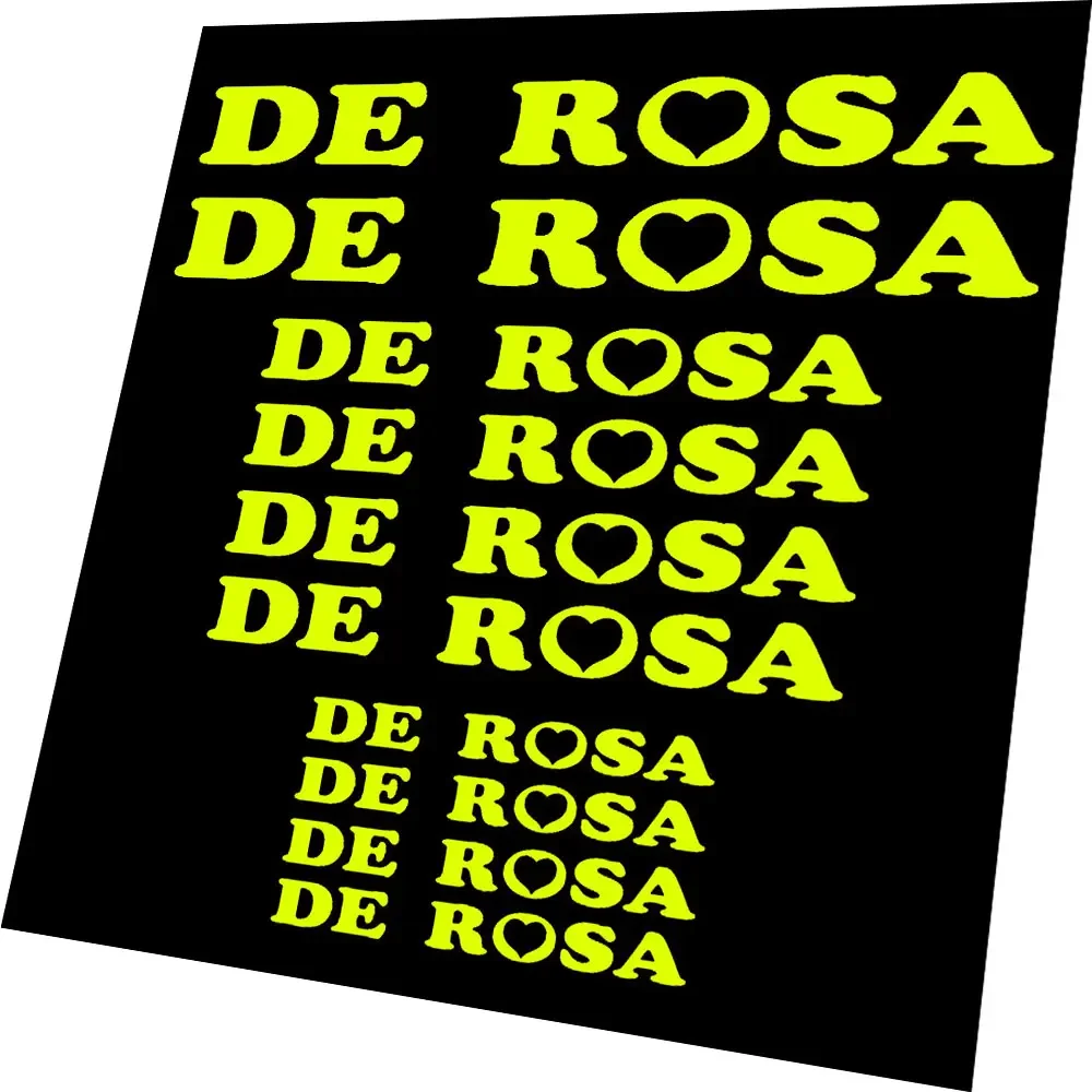 

Для DE ROSA высеченная велосипедная рама наклейки наклейки графический набор MTB BMX дорожная велосипедная рама