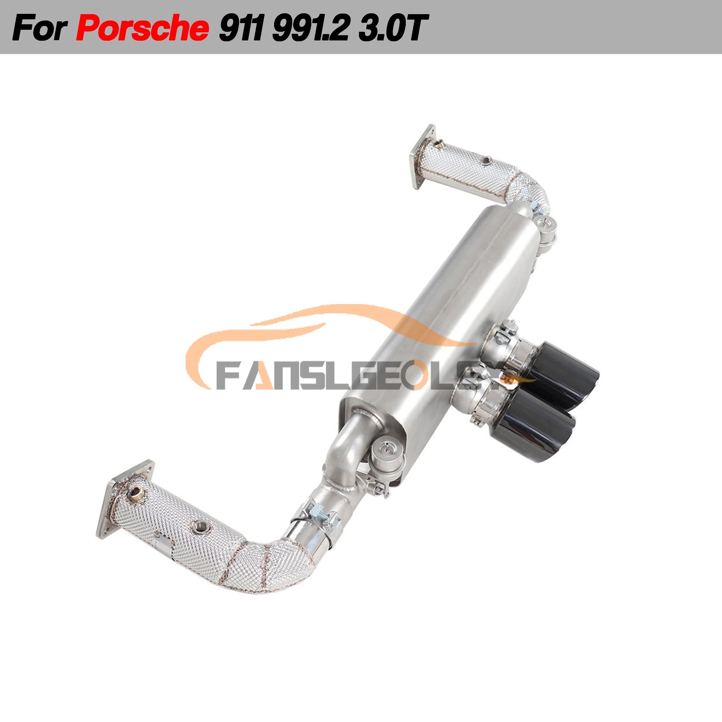 Выхлопная труба из нержавеющей стали Catback выхлопная Valvetronic автозапчасти для Porsche