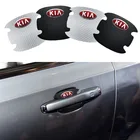 4 шт., защитные наклейки на дверную ручку автомобиля из углеродного волокна для Kia Sportage SL 3 R 2011 - 2015