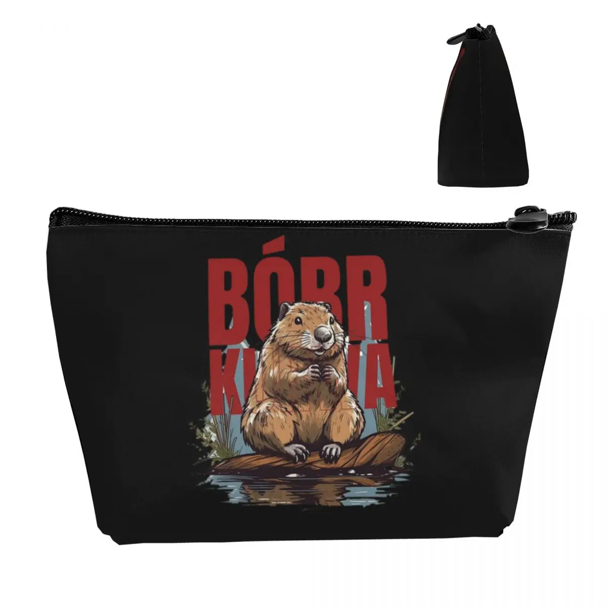 Фото Bobr Kua-Bober, Bobr, Beaver Дорожная косметичка Косметичка Портативный органайзер для женщин Женский подарок №1