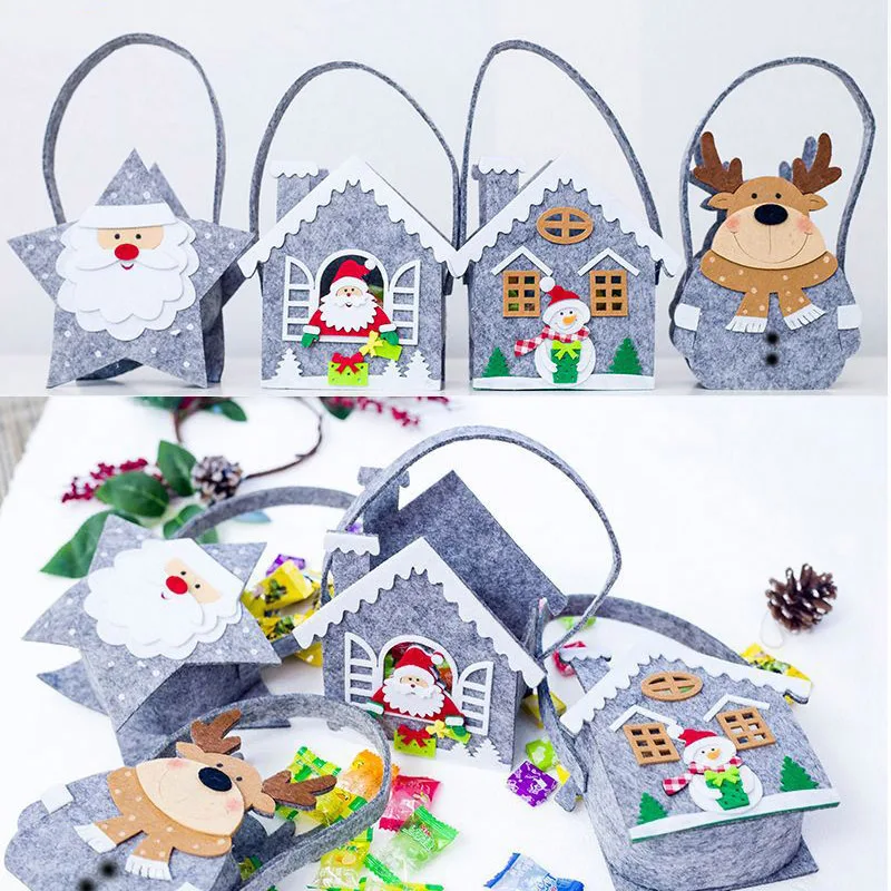 

Рождественский Подарочный мини-пакет, подарочный пакет Санта-Клауса, Рождественское украшение для дома 2022, рождественские украшения с новы...