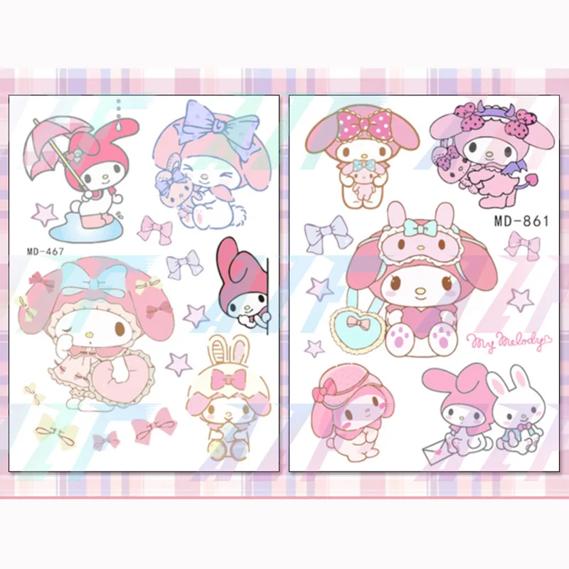 

My Melody Kuromi Cinnamoroll Женская необычная водонепроницаемая обложка