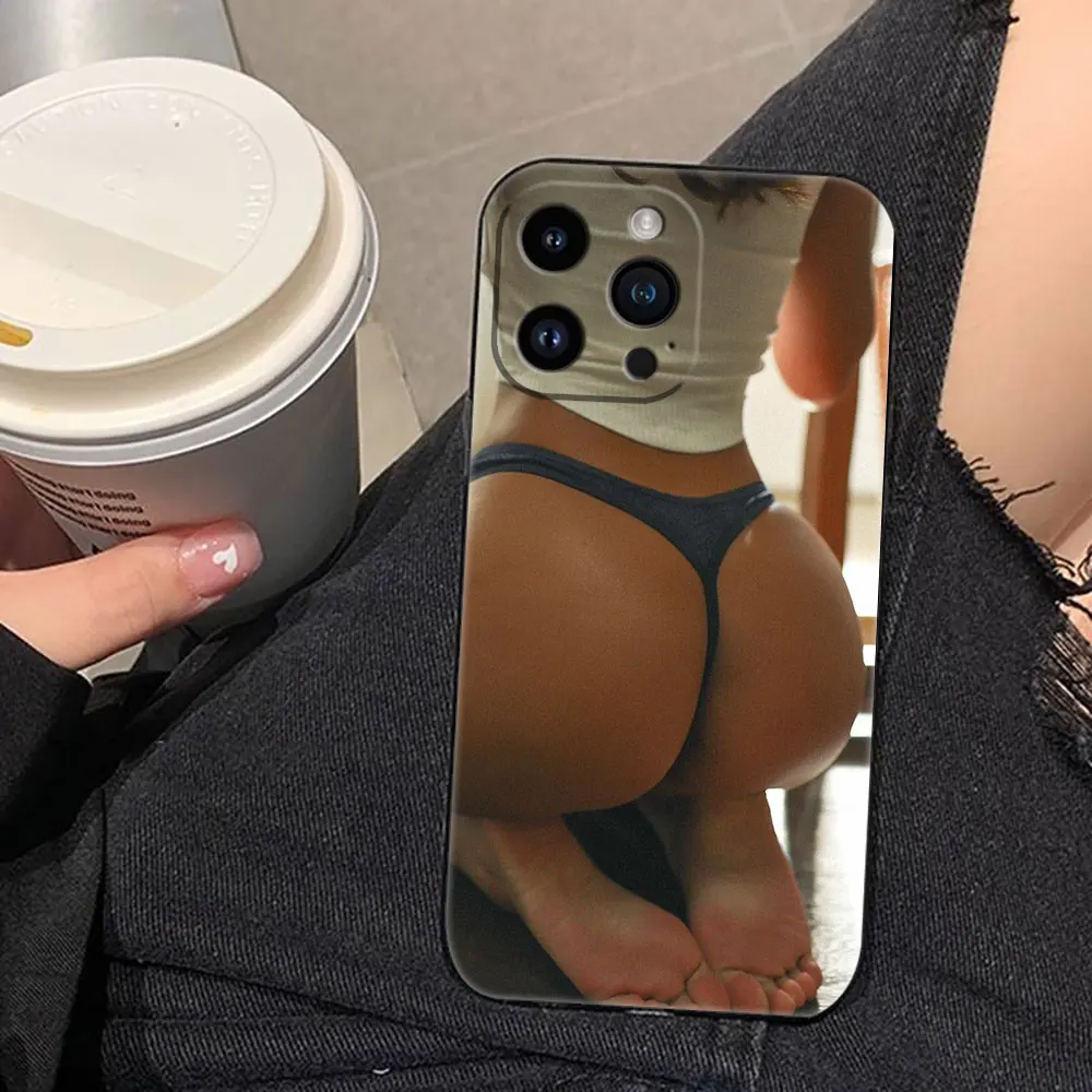 Пляжный чехол для телефона с изображением бикини Сексуальная задница iphone Apple 15 14