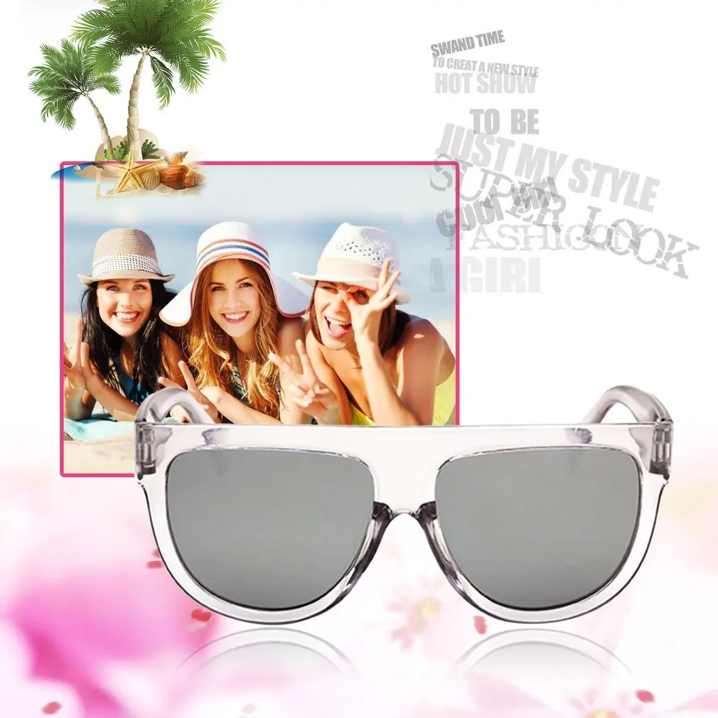 

Винтажные летние солнцезащитные очки для пляжа, модные большие очки, линзы из эпоксидной смолы