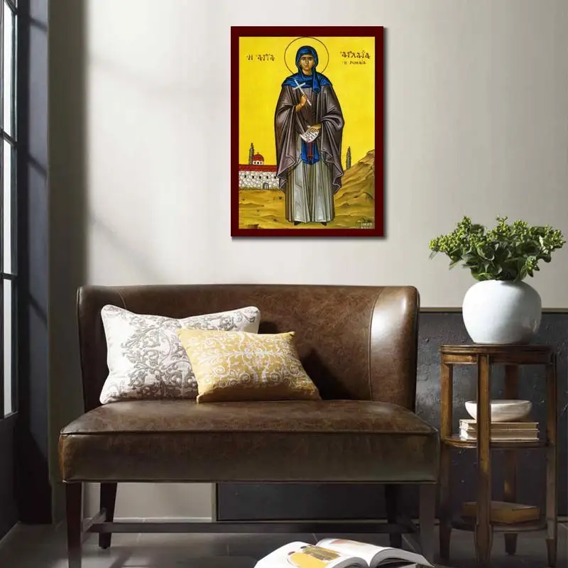 Картина Saint Aglaea Zemalu на холсте