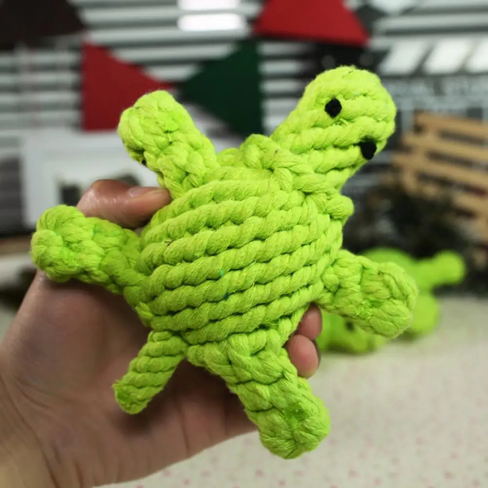 

Cute Durable Pet Toy Durable Pet Molar Toys Long-lasting Turtle-shaped Dog Chewing Toy Chew Toy for Dogs Bite-resistant for Pets