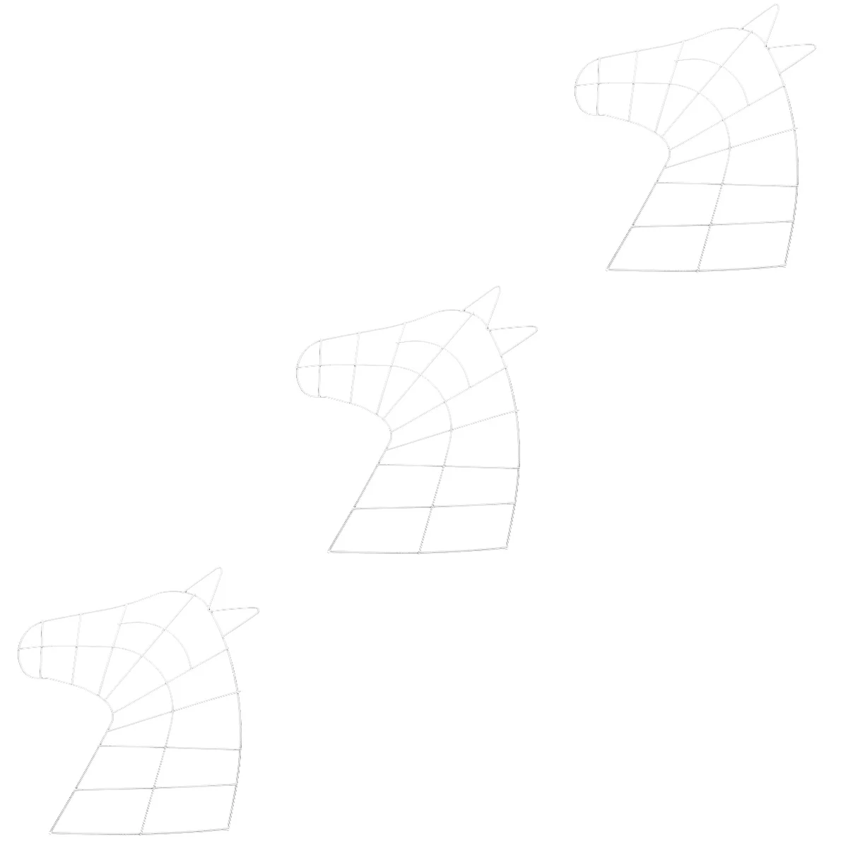 

Набор из 3 форм для крепления венка «сделай сам», Рождественская гирлянда, металлическая Цветочная рамка, украшение для свадьбы, организация цветов, стойка