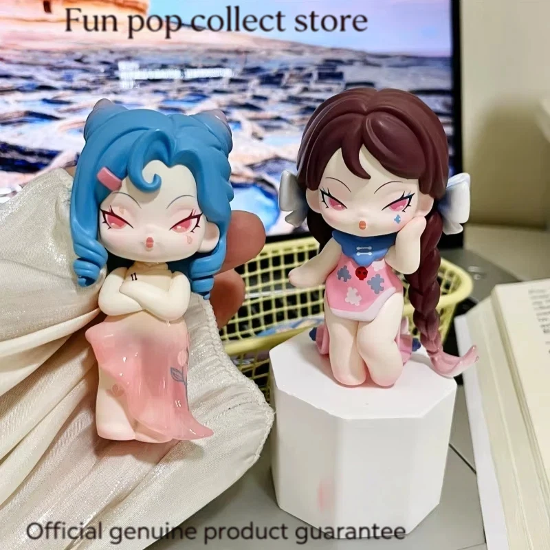 Фото Коллекционная фигурка Dodo Nami Blind Box: Загадочная аниме-кукла из серии «Виртуальный мир», оригинальный настольный декор, модная игрушка-подарок для взрослых коллекционеров №1