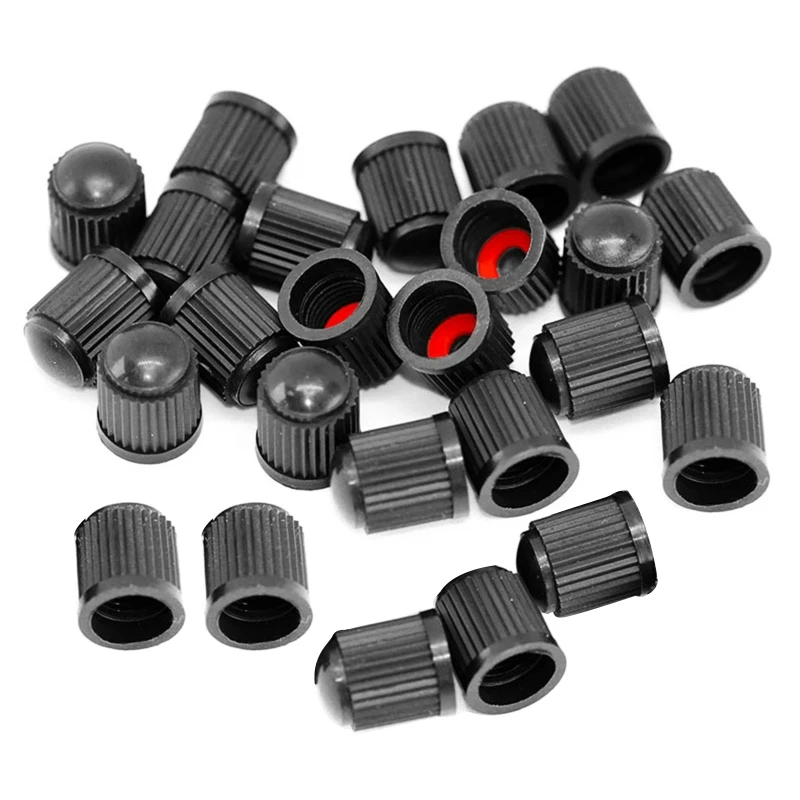 

25x Car Anti-rust Dustproof Gag Wheel Tire Valve-Stem Off-road Sealing Cover Y9RC