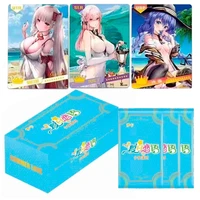 waifu card goddess story feast collection cards child kids birthday gift game cards table toys for family christmas gifts