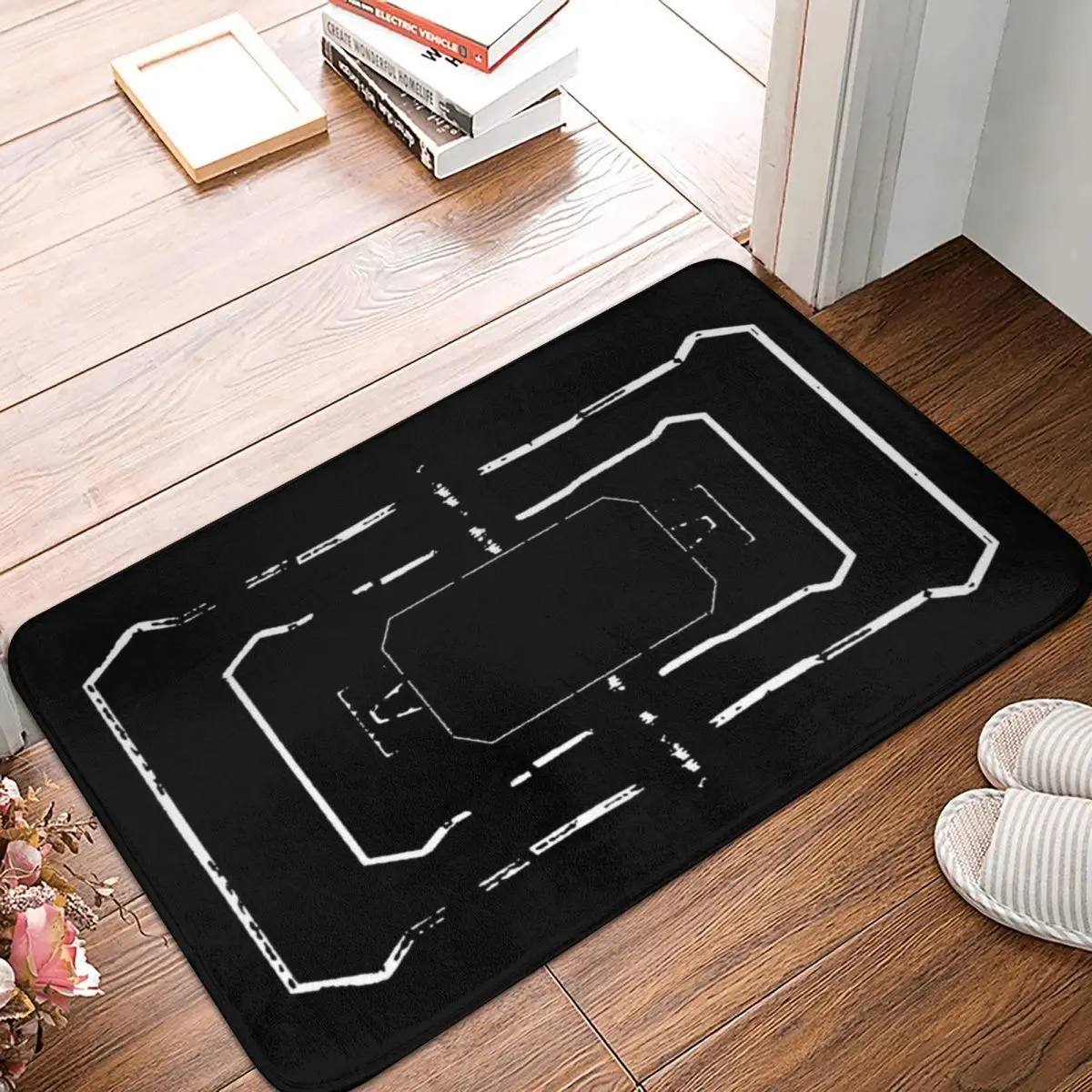 

Frost Trap Welcome Mat Doormat Rug Carpet Mat Footpad Polyester Non-slip Antiwear Entrance Kitchen Bedroom Balcony Toilet
