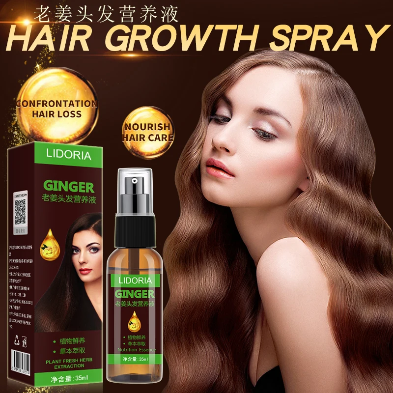 

Hair Growth Spray Damaged Scalp Treatments Baldness Hair Loss Remedy Fast Growing Serum Moisturizing Repair Hair Care Products