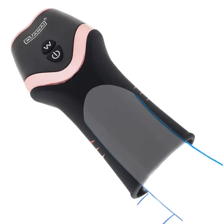 12-скоростная чашка для мастурбации пениса вибратор головки мужская мастурбация