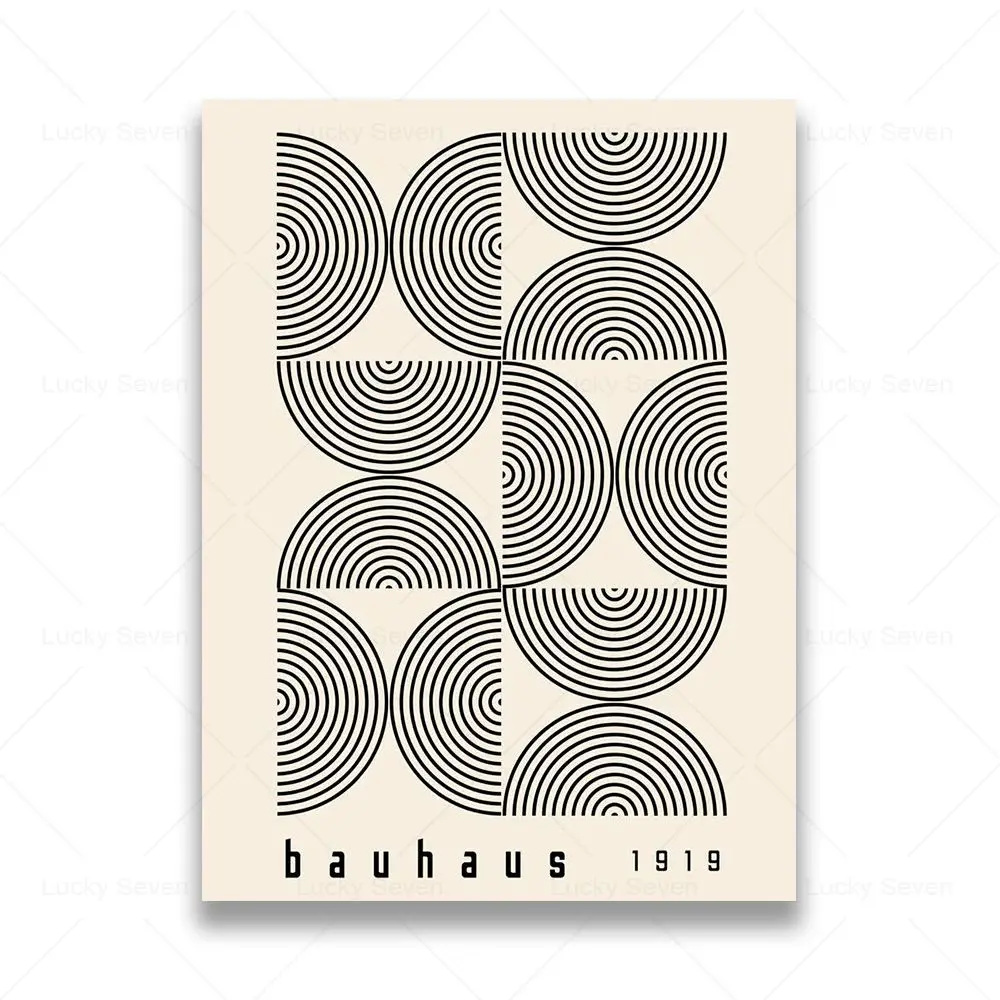 

Художественная картина Bauhaus Абстрактная линия