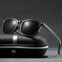 retro polarized sunglasses men women pc frame tac lens fishing glasses outdoor cycling riding uv400