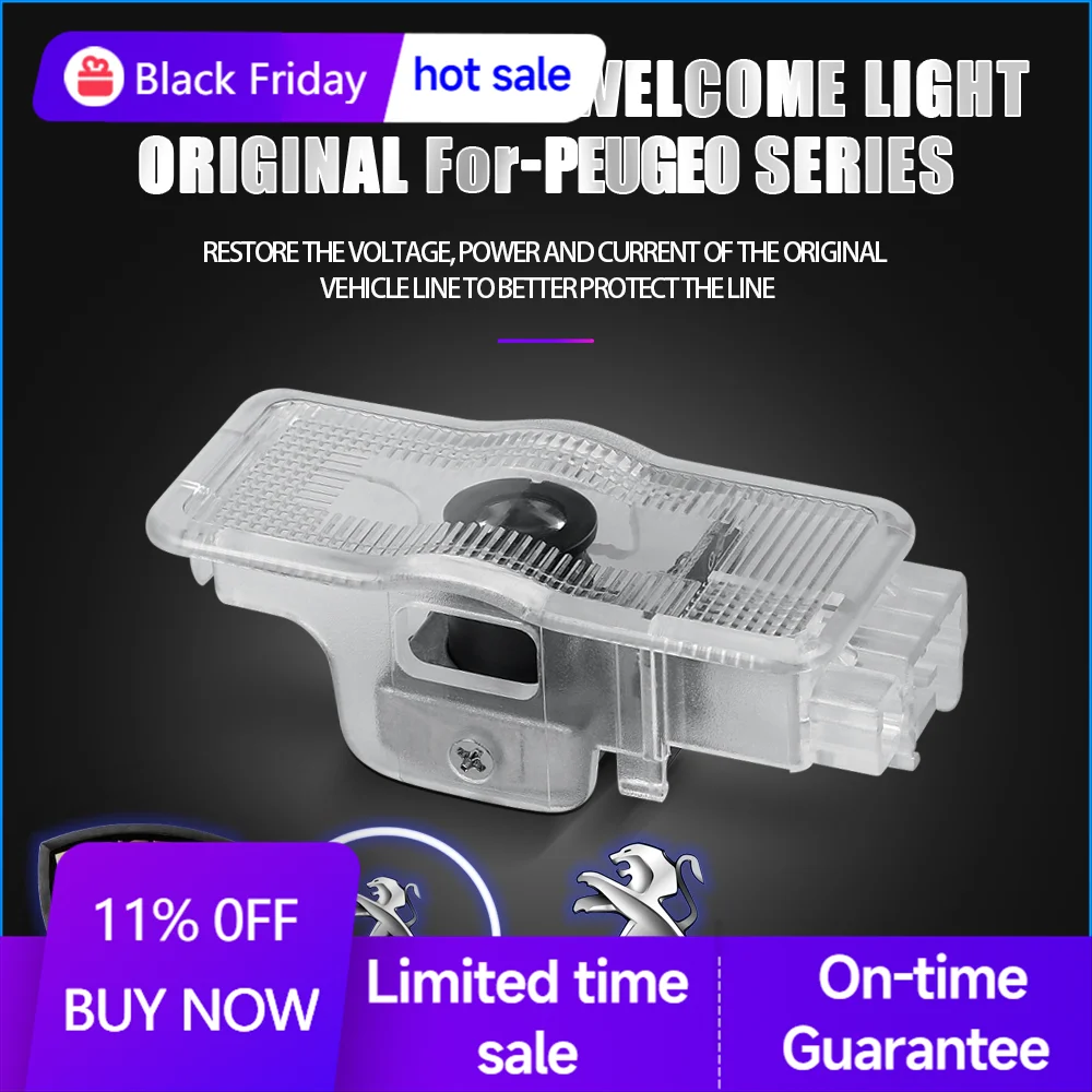 2 шт. автомобильные привидения HD теневые лампы приветственное оформление