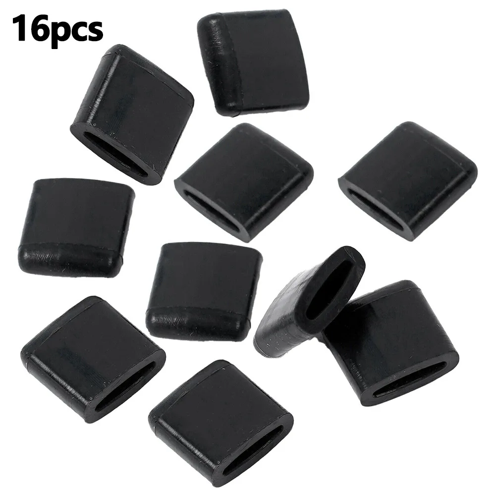 

16pcs For Air Fryer Grill Pan Rubber Bumpers Air Fryer Rubber Tips Replacement Non-Scratch Protective Covers For Air Fryer Pan