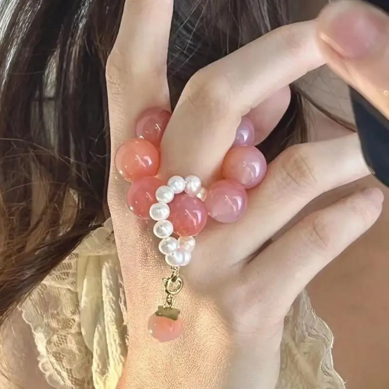 

Kuromi Hand Beads Sanrios Cinnamoroll My Melody Anime Hand Twisted Opal Kawaii Cartoon Play with Hand Girlfriend Lovers Gift