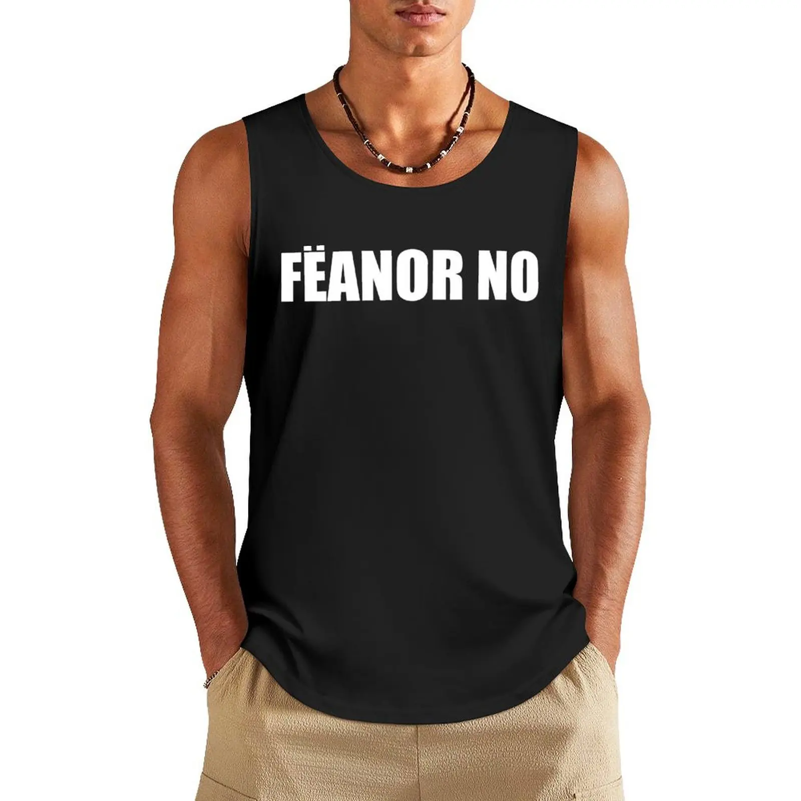 F?ANOR NO Tank Top Рабочий жилет Футболка Мужская для спортзала