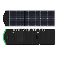 150W Foldable Solar Panel with Kickstands QC3.0 USB-A Type-C for Jackery Rockpal,Goalzero,Suaoki,power Generator Most Station
