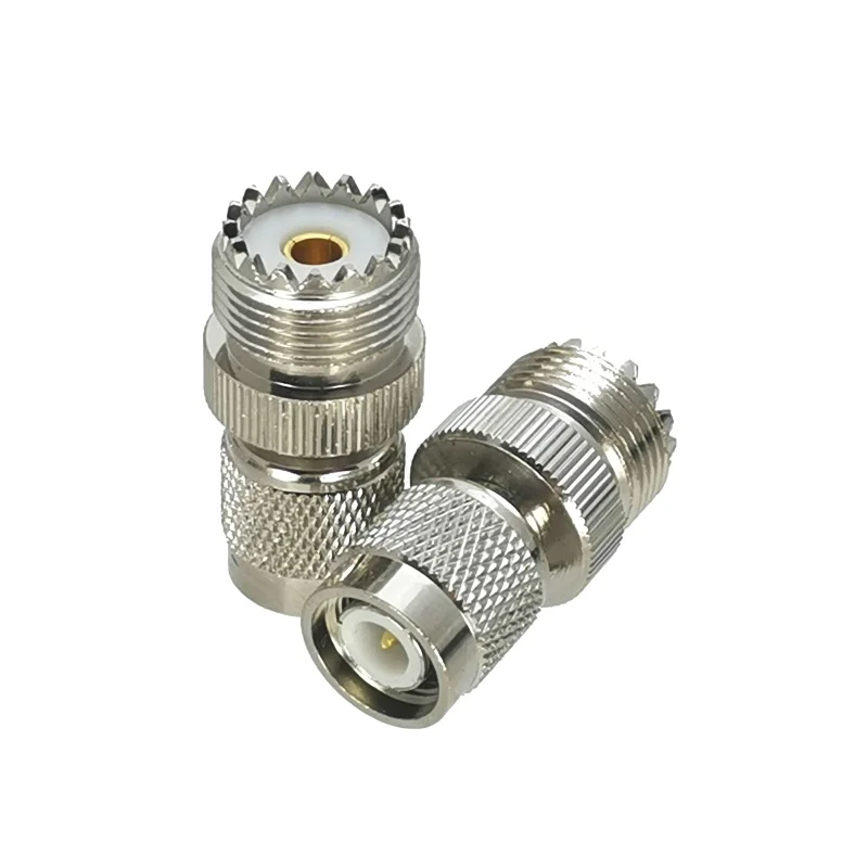 

1Pcs TNC Male plug to UHF SO239 Female jack RF Adapter Connector Coaxial High Quanlity 50ohm