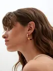 ZARINA Серьги-полукольца
