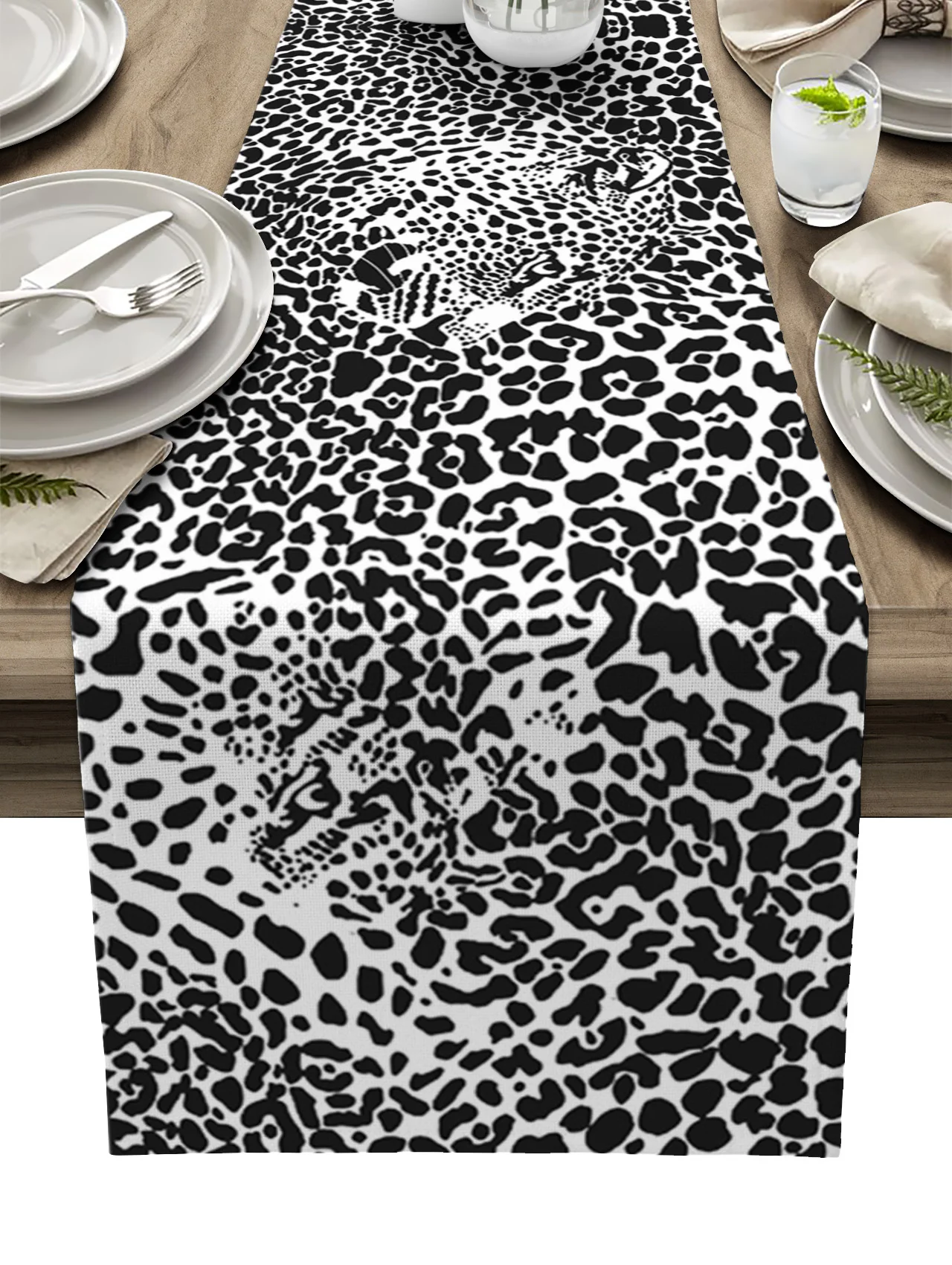 

Leopard Print Leopard Abstract Table Runner Decoration Home Decor Dinner Table Decoration Table Decor