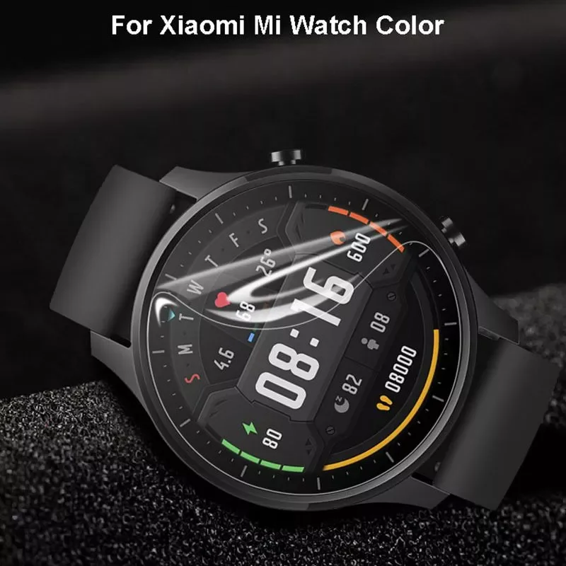 

Factory Direct Selling Color Strap MiWatch Smart Watch Full Soft Protective Glass For Xiaomi Mi Watch Film Screen Protector For