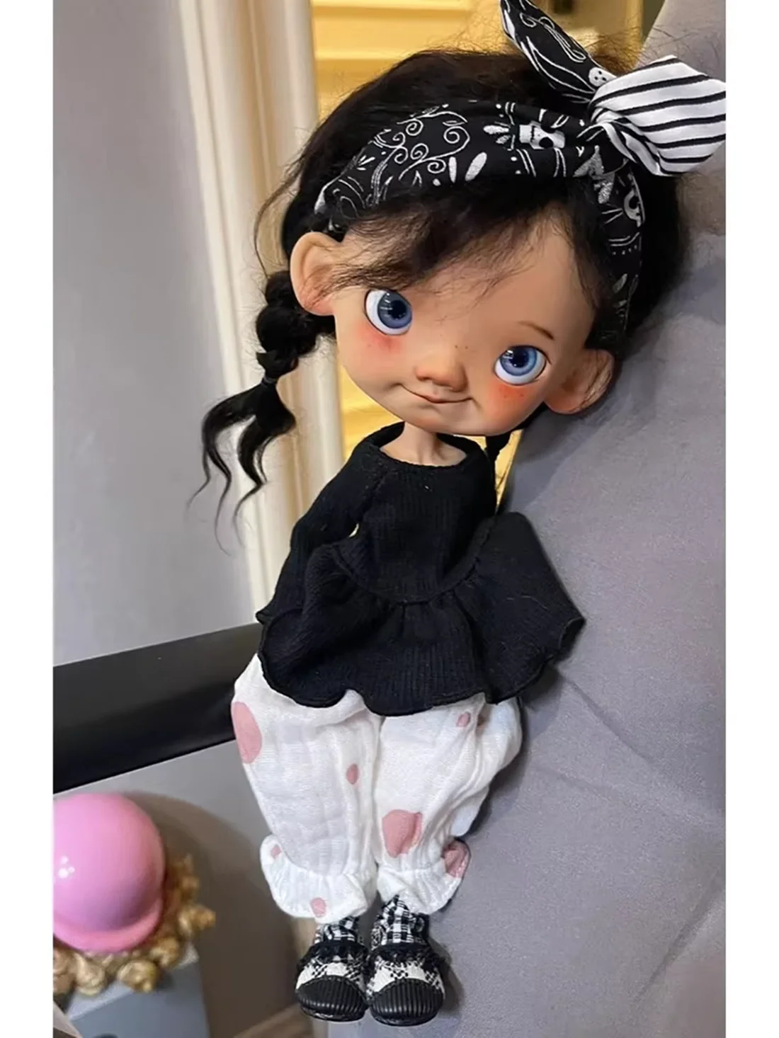 Новая кукла SD BJD 1/6 вырезанная Pippi высококачественная игрушка из смолы коричневый