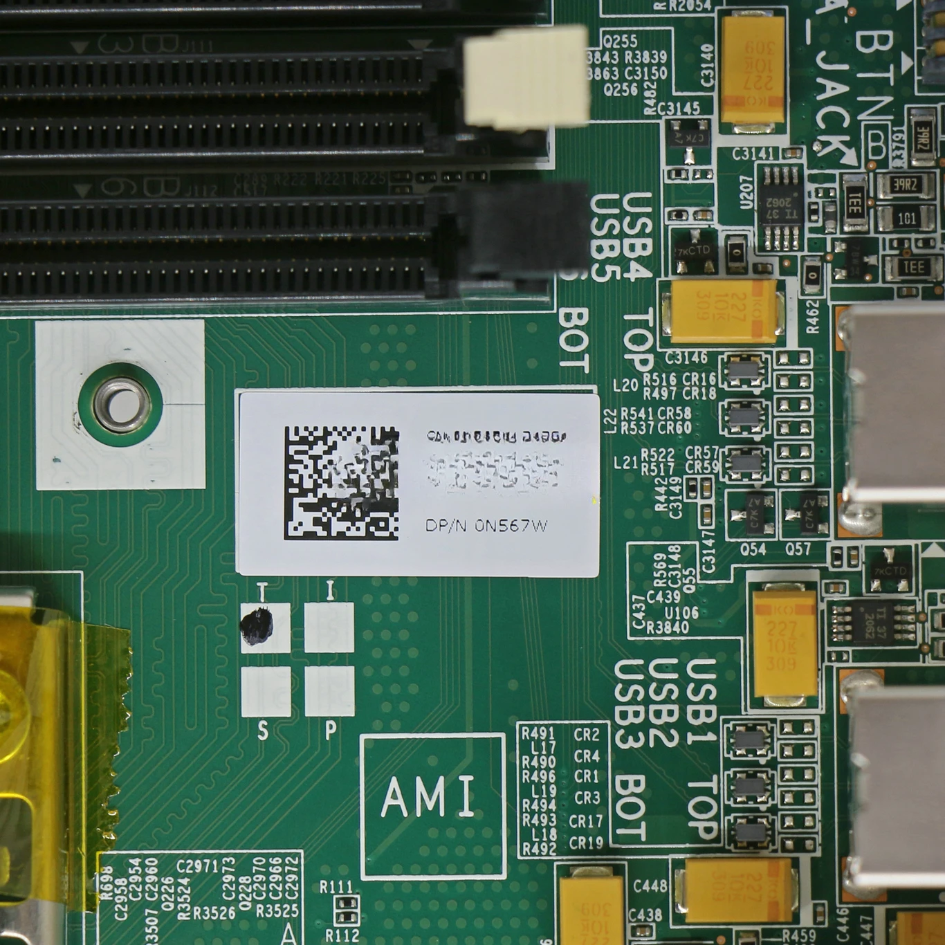 Для основной платы двойного сервера DELL PowerEdge T420 N567W LGA1356 DDR3