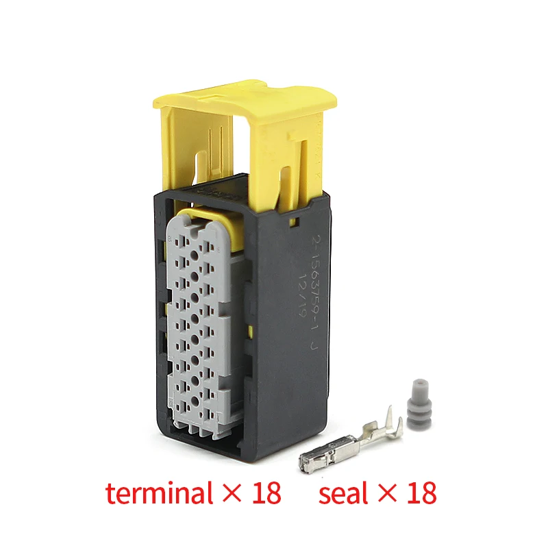 

18-контактный 2-1563759-1 Водонепроницаемые автомобильные разъемы Серия герметичных разъемов для тяжелых условий эксплуатации Дополнительная клемма и уплотнение