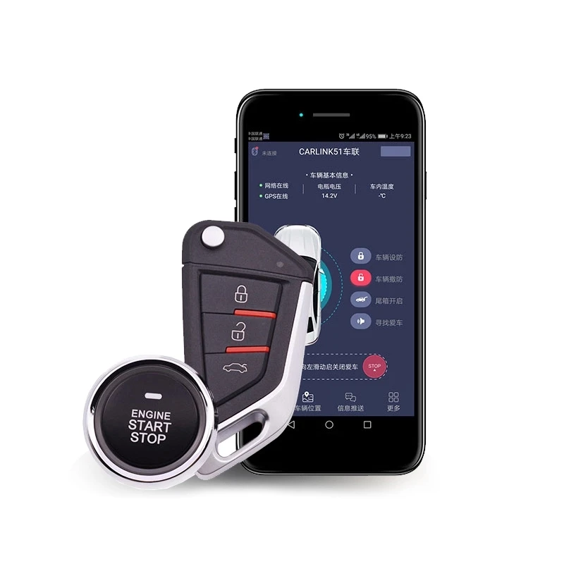 2021 Smart Phone Two way car tracker gps Remote Start gps tracker location tracker gps