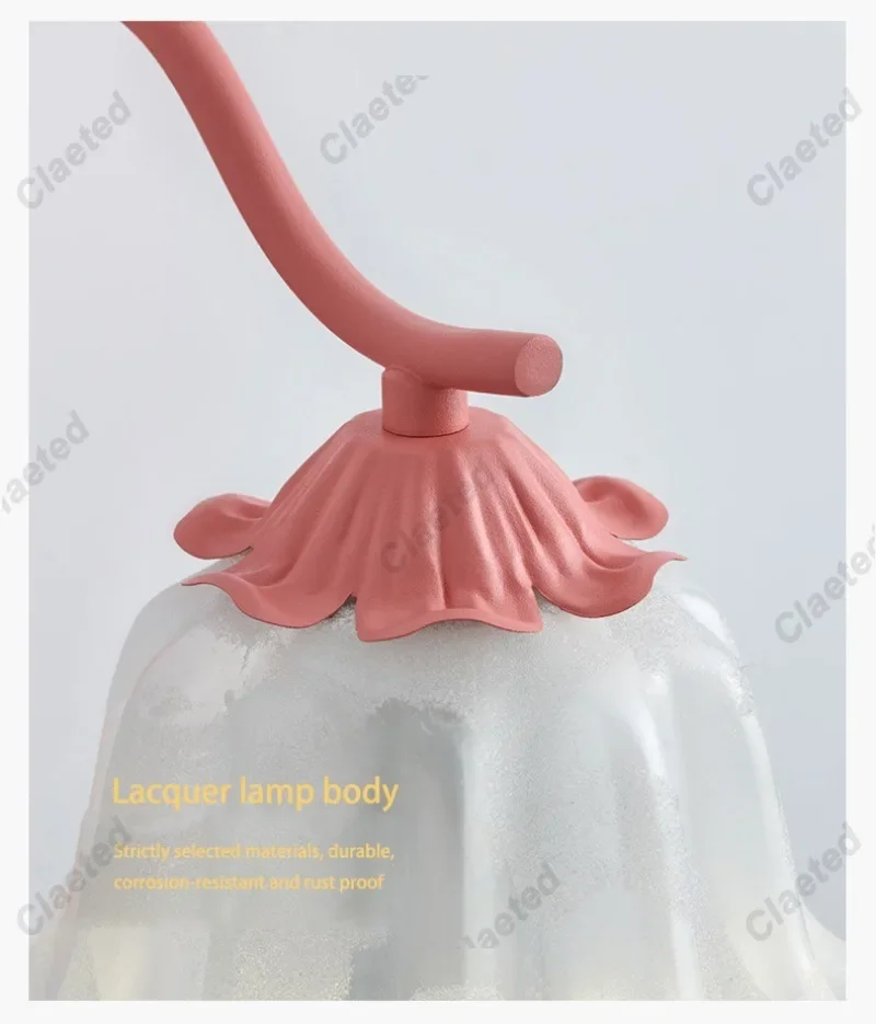 Кремовый настенный светильник в стиле ретро лампа для спальни прикроватного