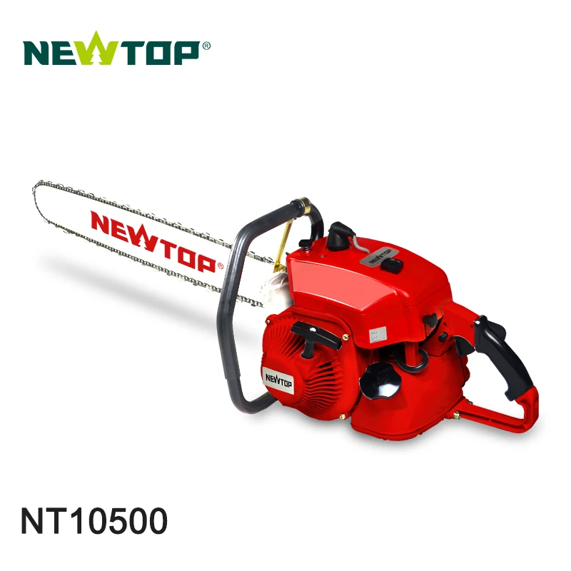 Профессиональная бензопила NEWTOP с большой мощностью 105cc для лесозаготовки и резки