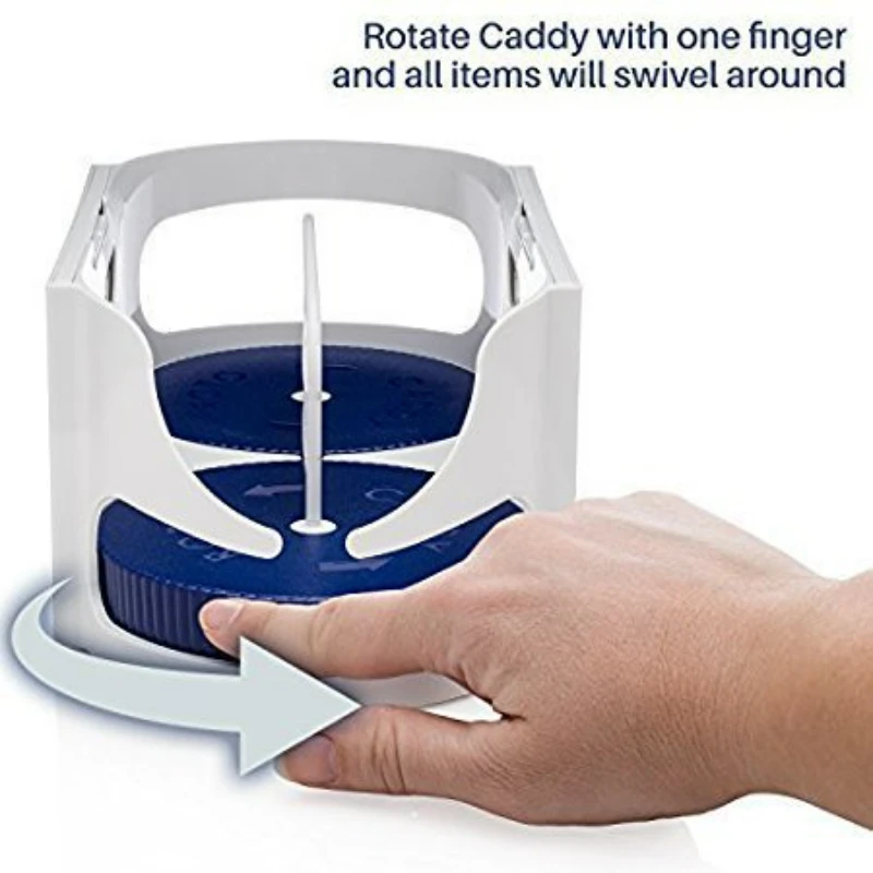 

Portable Space Storage Box Kitchen Organizer Double Roller Bottle and Can Storage Rack Home Organization Garden